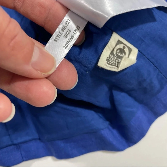 New Madewell Double Breasted Crossover Blazer 100% Linen - Picture 5 of 9